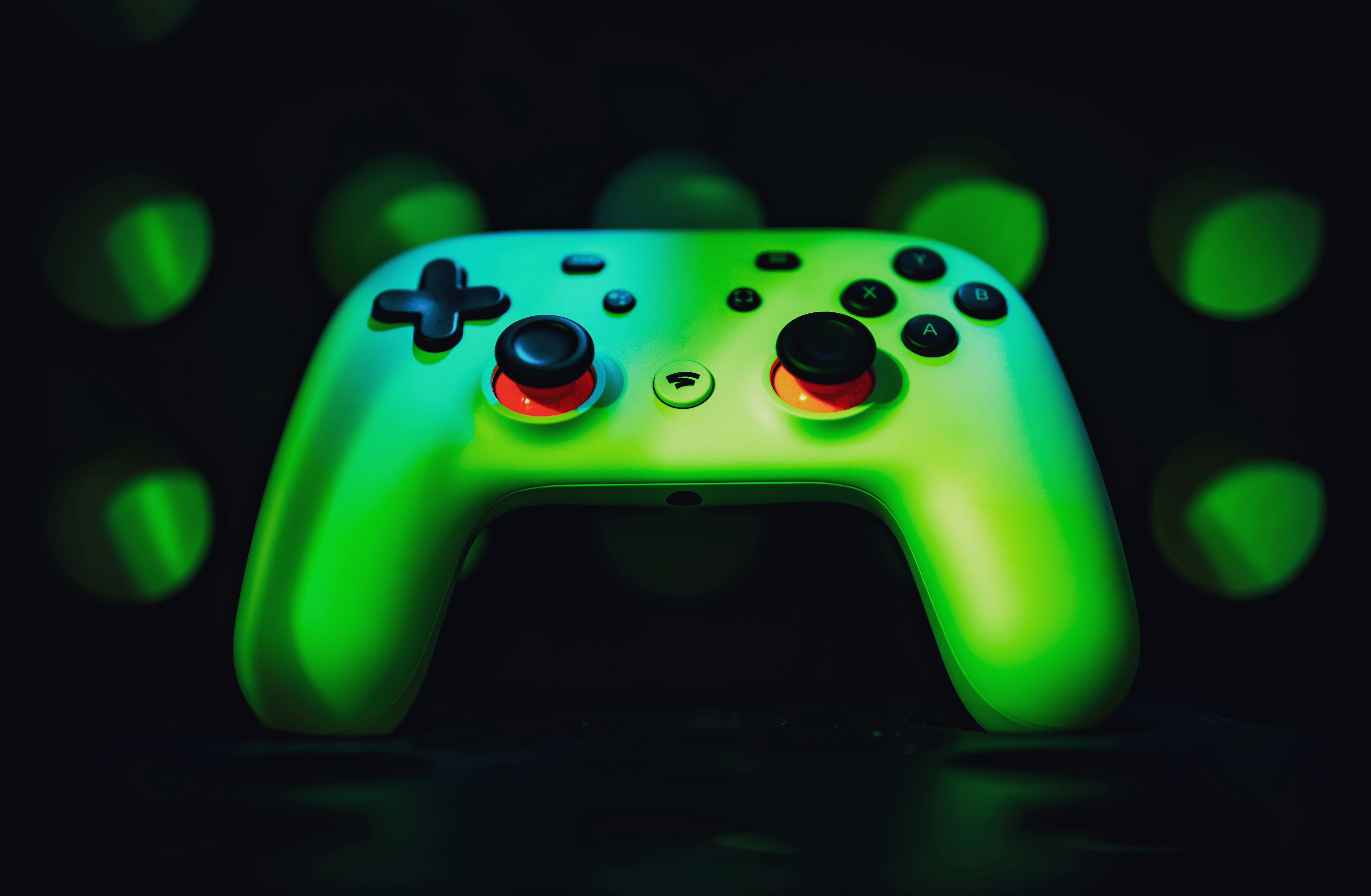 Modern gaming technology and controllers representing the esports industry